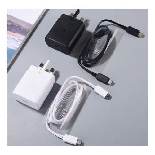 Fast Charging Samsung 45W USB-C to USB-C Complete Charger New 2026 | Super Fast Charging 2.0 | PD Power Adapter with Type-C Cable | Safe Rapid Charge for Galaxy Phones Tablets Laptops Kenya