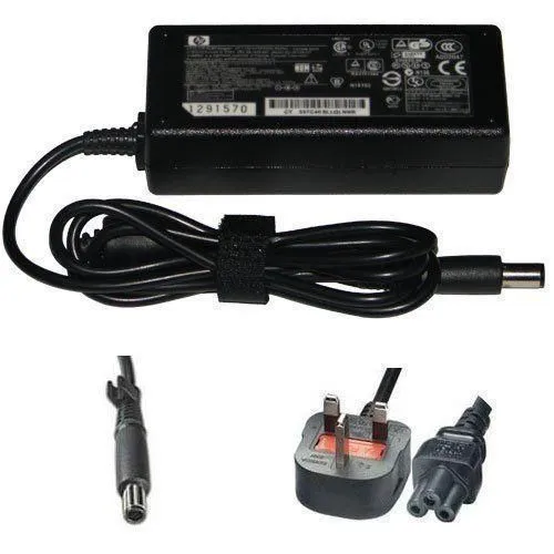 Fast Charging HP 90W Big Pin Complete Laptop Charger for HP EliteBook ProBook Pavilion Compaq 8460p 8470p 850 G1 G2 430 440 450 470 G1 G2 G3 DV6 DV7 18.5V