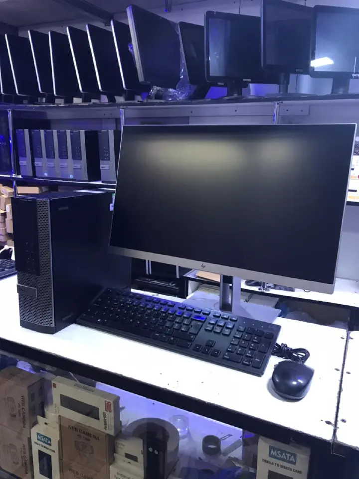 Complete Computer Set Desktop Core i5 4GB RAM 500GB HDD with 23 Inch Monitor Full PC Bundle with Keyboard and Mouse