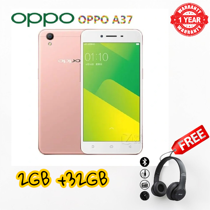 Refurbished Oppo A37 Smartphone 2GB RAM 32GB Storage Dual SIM 8MP Rear Camera 5MP Front Camera 2630mAh Battery Slim Design Budget Android Phone Kenya Reliable Affordable Mobile