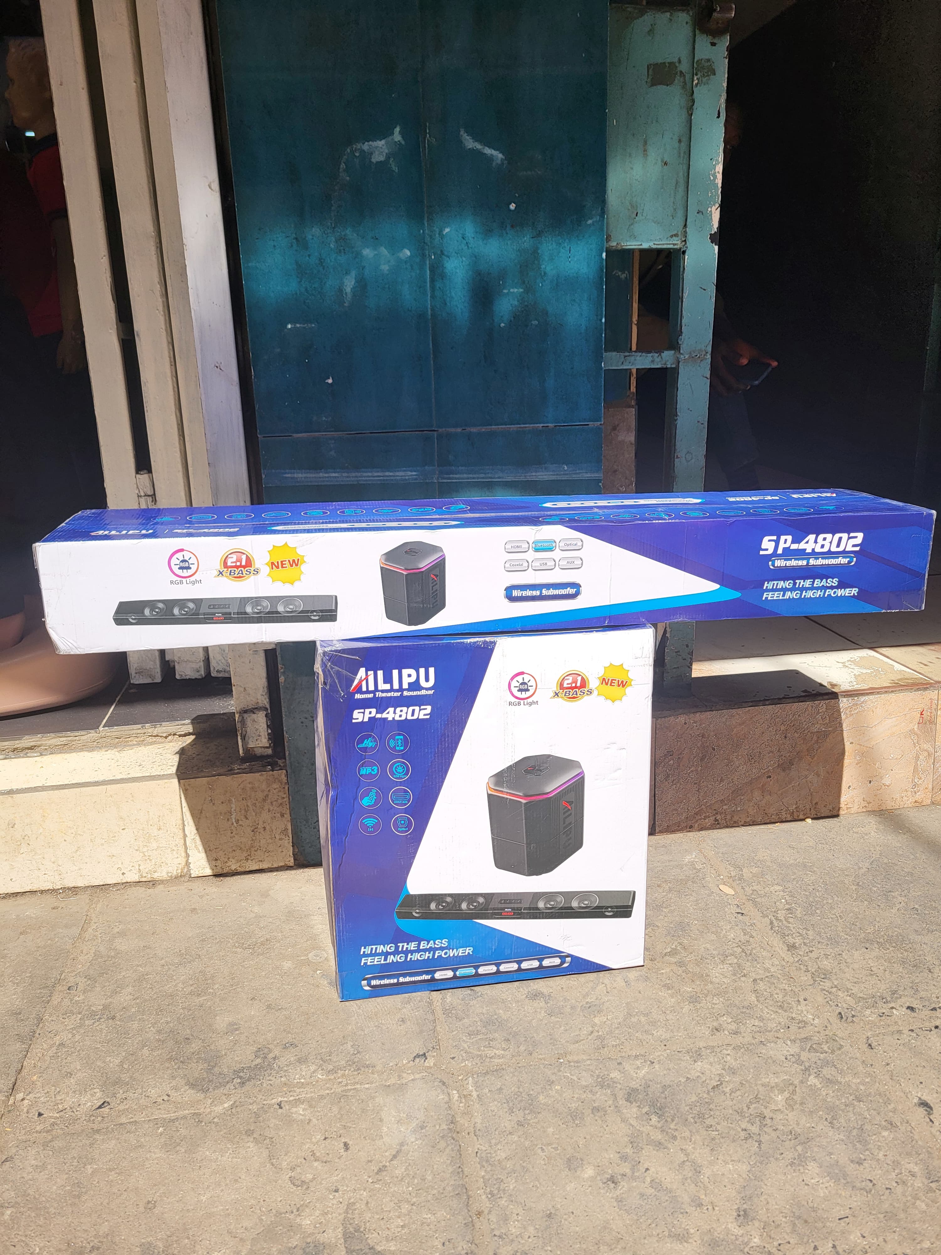 🔊✨ Ailipu 2.1CH Soundbar Home Theater System | Bluetooth 🎧 | Deep Bass Subwoofer 🎵 | USB & AUX 🔌 | Remote Control 📟 | TV & Music Sound Upgrade