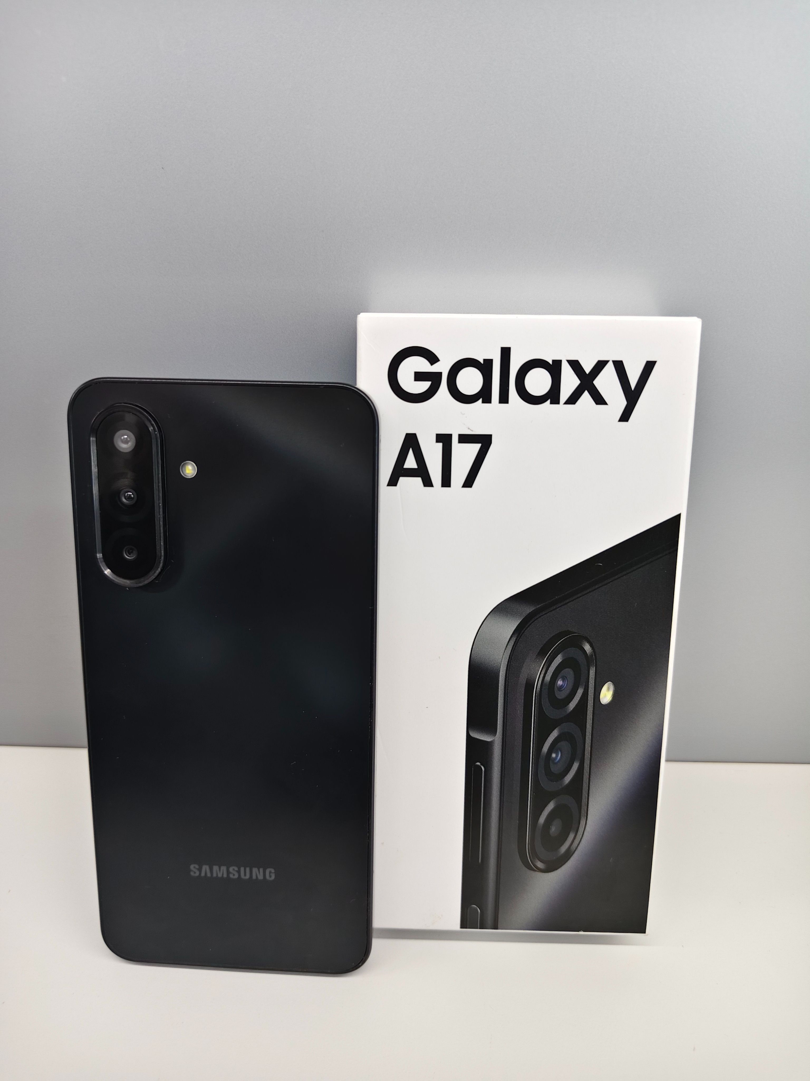 [2-Year Local Warranty] New Arrival Samsung Galaxy A17 128GB+4GB 6.7" Super AMOLED Display Mediatek Helio G99 50MP Triple Camera Android 15 IP54 Waterproof 5000mAh 25W Type-C AI Smart Phones phone