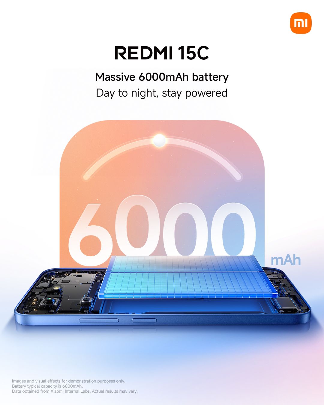 REDMI 15C 128GB Storage UPTO 8GB Ram 6.9'' LCD 50MP Main Camera 6000mAh 33W Fast Charger Android 15 Xiaomi Hyper OS 2 Side Fingerprint