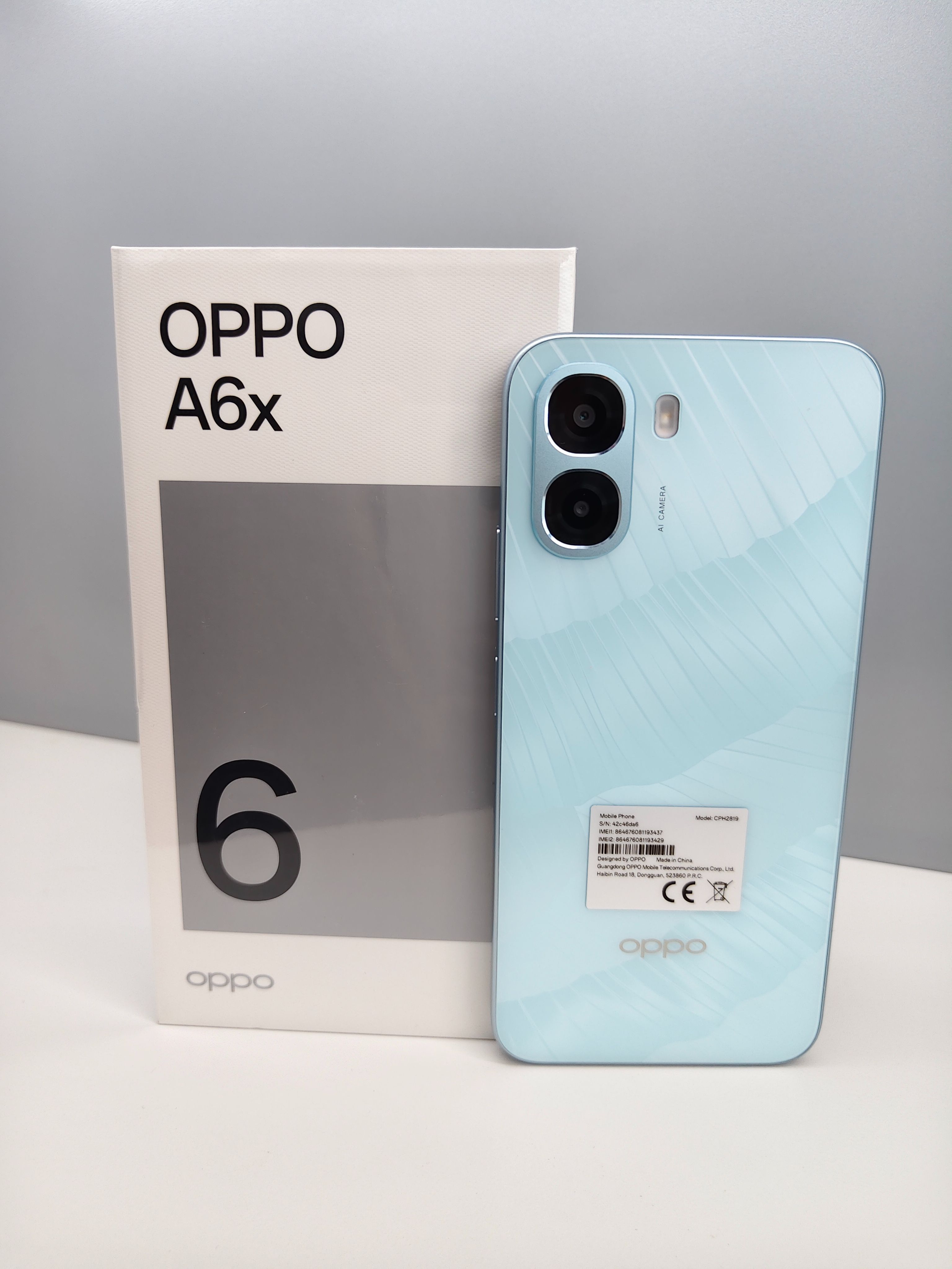 Brand New OPPO A6X 128GB ROM + 4GB RAM 6.75" SCREEN DISPLAY Smartphone 6100 mAh Battery CAPACITY 120Hz refresh rate 13MP+5MP Camera 12 Months warranty Android 15 Dual Sim Smart phones