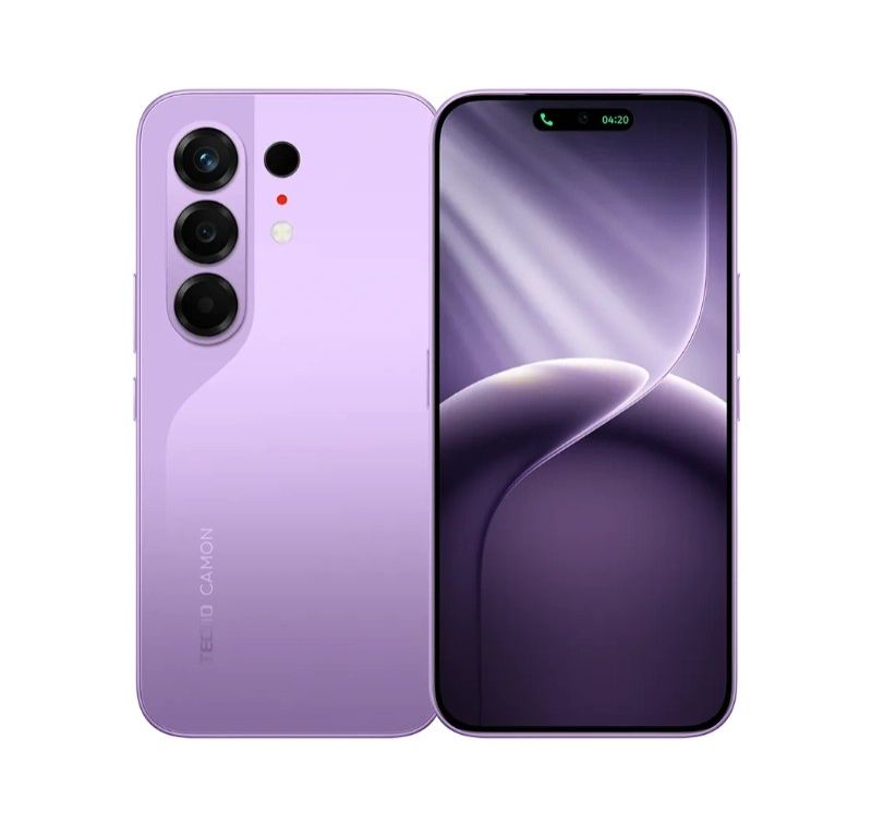 BRAND NEW TECNO CAMON 50 256GB+16(8+8)GB Dual SIM 6.78" 144Hz AMOLED (50+8)MP Camera 6150mAh Battery 45W Fast Charging Under-Display Fingerprint IP68/69K Rated Android 16 Smart AI