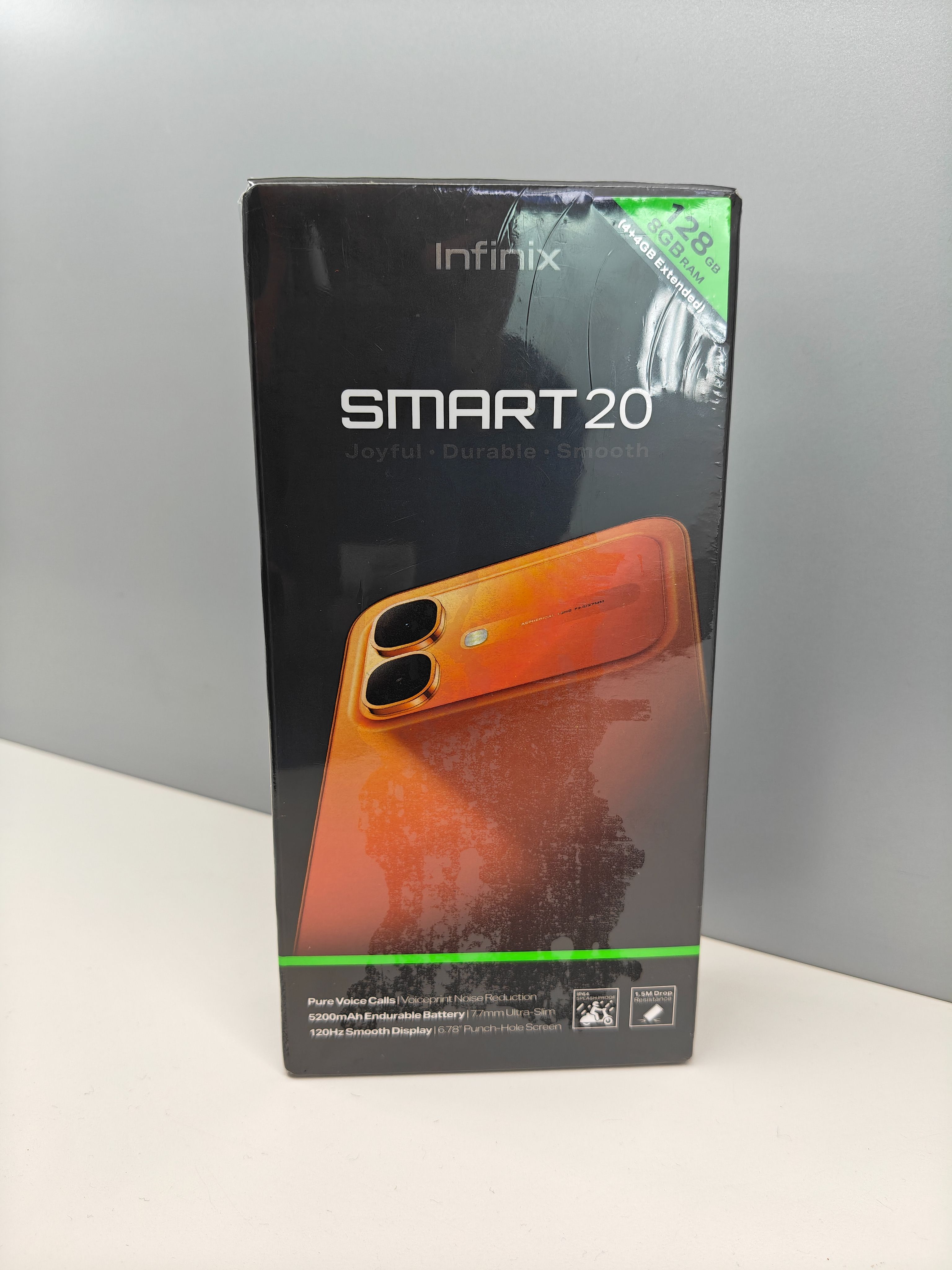 HOT DEALS!! NEW ARRIVAL Infinix Smart 20 128GB+4GB 6.67" 120Hz Display Dual Speakers Dual SIM 4.5G Slim Phone 5200mAh Battery 15W Charging IP64 Fingerprint Lock Android 16 NFC One-Tap AI Smart Phones
