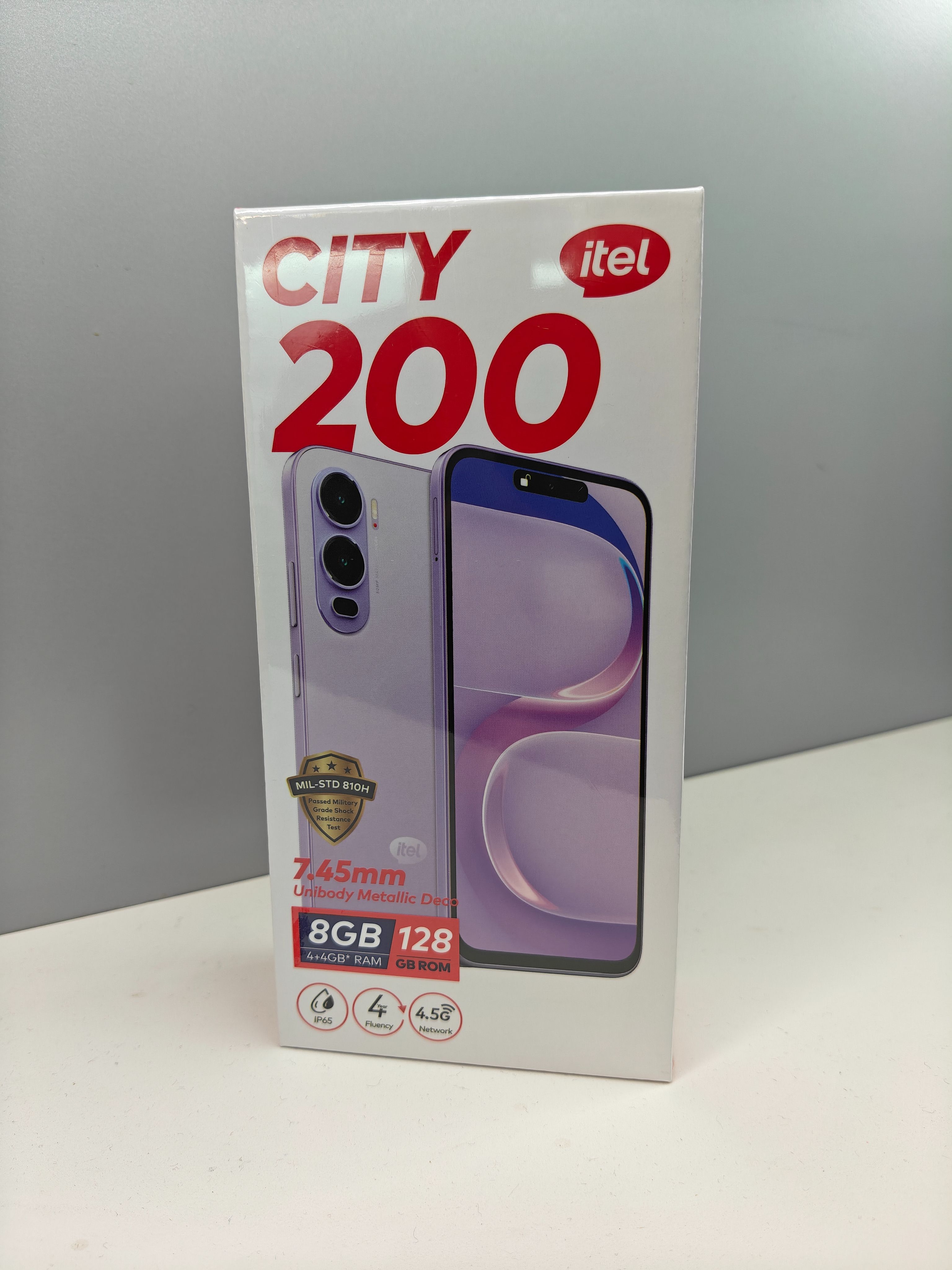BRAND NEW itel CITY 200 128GB ROM+8GB(4+4GB) EXTENDED RAM 6.78" Dual SIM 4G Network 50MP Camera+ 8MP SELFIE 18W Charging 5200mAh Battery Android 15 Fingerprint Unlock Smart Phones