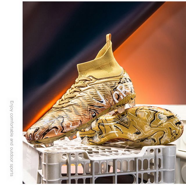 Professional FG/TF Football Boots - Anti-Slip Studs Design, Suitable for Grass & Gravel Fields, Breathable & Wear-Resistant,Men's shoes, work safety shoes, military tactical shoes, training shoes,