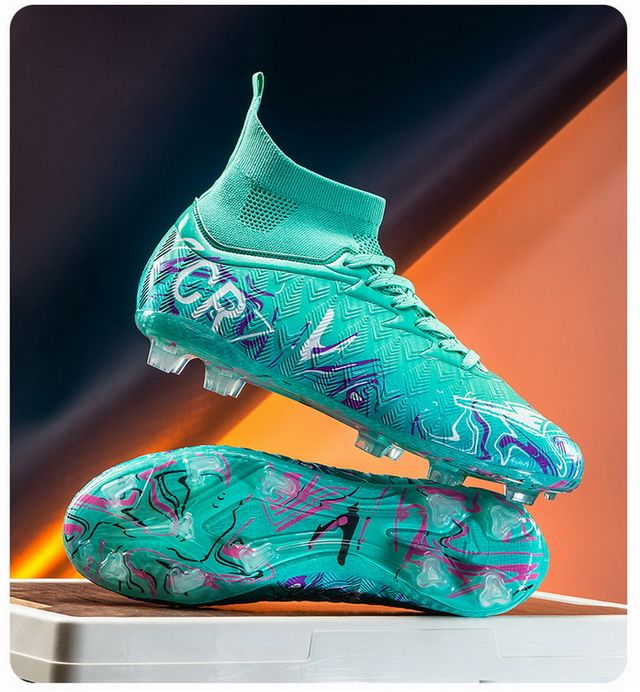 Professional FG/TF Football Boots - Anti-Slip Studs Design, Suitable for Grass & Gravel Fields, Breathable & Wear-Resistant,Men's shoes, work safety shoes, military tactical shoes, training shoes,