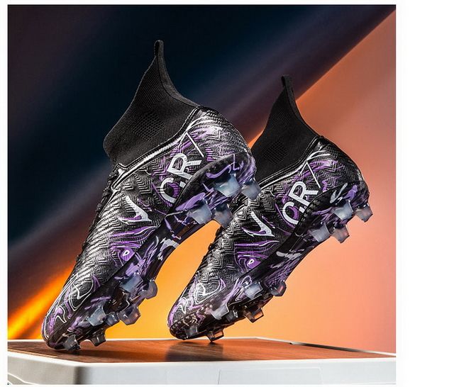 Professional FG/TF Football Boots - Anti-Slip Studs Design, Suitable for Grass & Gravel Fields, Breathable & Wear-Resistant,Men's shoes, work safety shoes, military tactical shoes, training shoes,