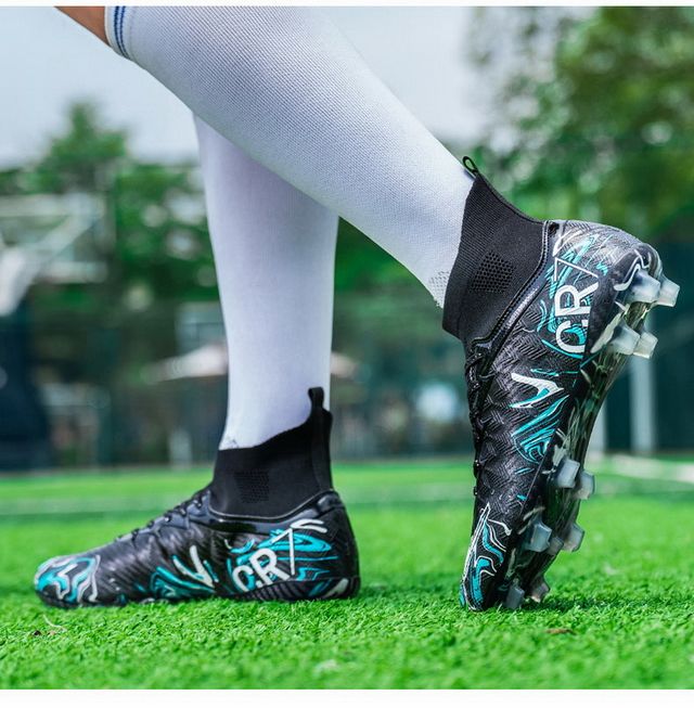Professional FG/TF Football Boots - Anti-Slip Studs Design, Suitable for Grass & Gravel Fields, Breathable & Wear-Resistant,Men's shoes, work safety shoes, military tactical shoes, training shoes,