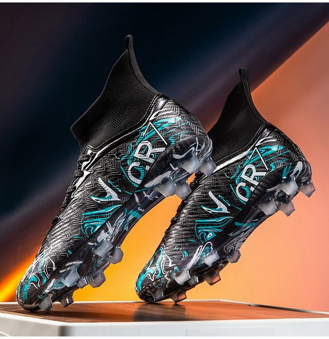 Professional FG/TF Football Boots - Anti-Slip Studs Design, Suitable for Grass & Gravel Fields, Breathable & Wear-Resistant,Men's shoes, work safety shoes, military tactical shoes, training shoes,