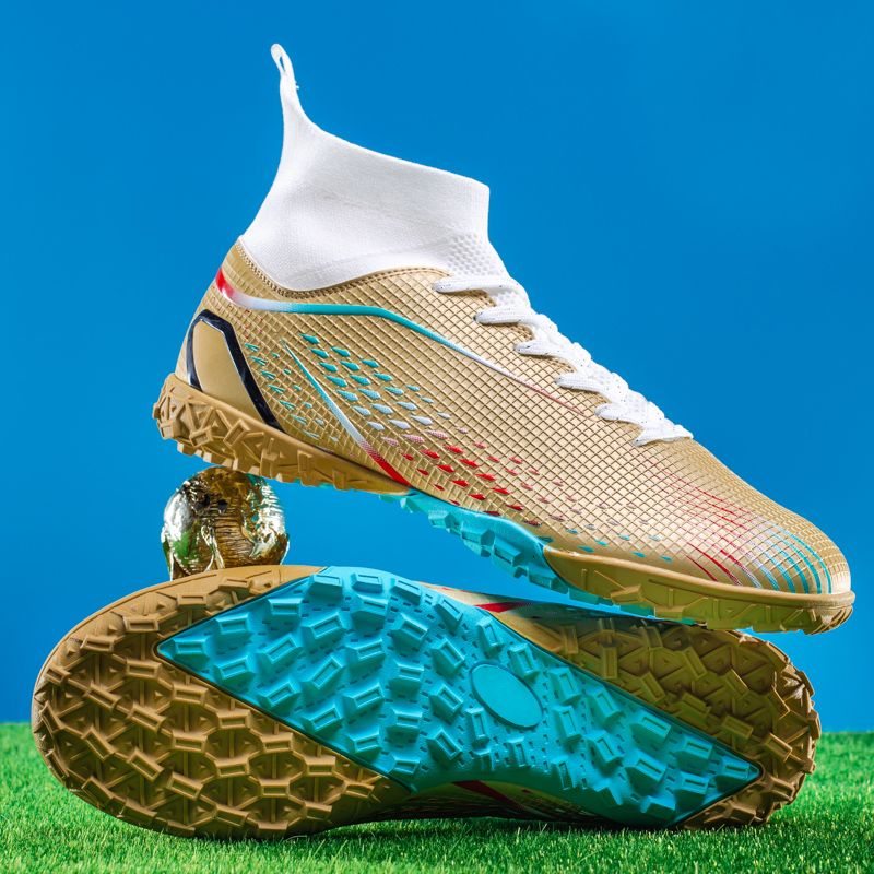 New Kenyan design lightweight fly woven fabric football shoes for men's competition training boots Kenya hot selling | Anti slip and wear-resistantMen's shoes, work shoes, military tactical shoes,