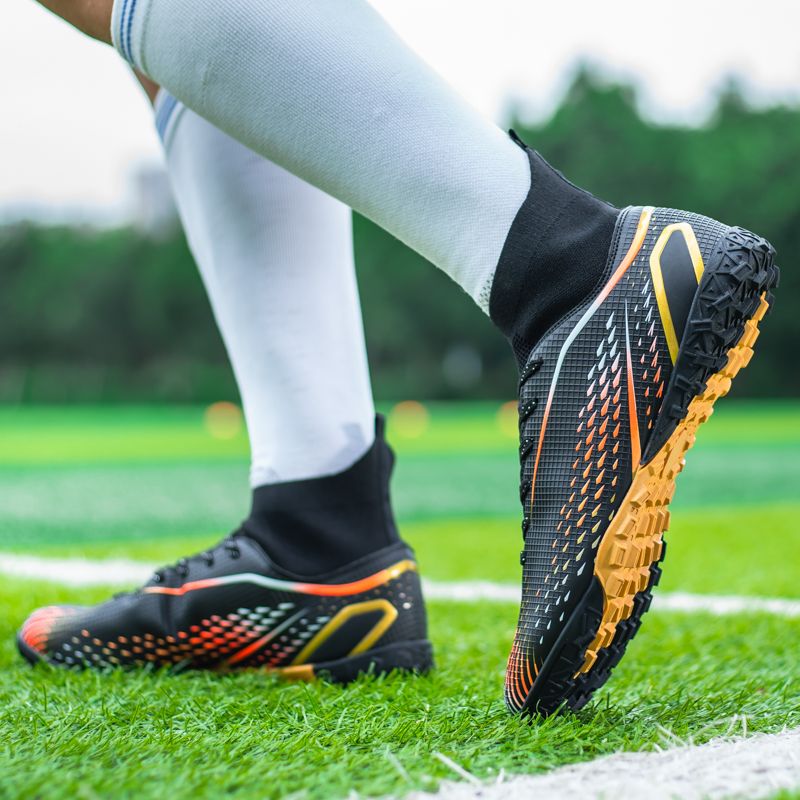 New Kenyan design lightweight fly woven fabric football shoes for men's competition training boots Kenya hot selling | Anti slip and wear-resistantMen's shoes, work shoes, military tactical shoes,