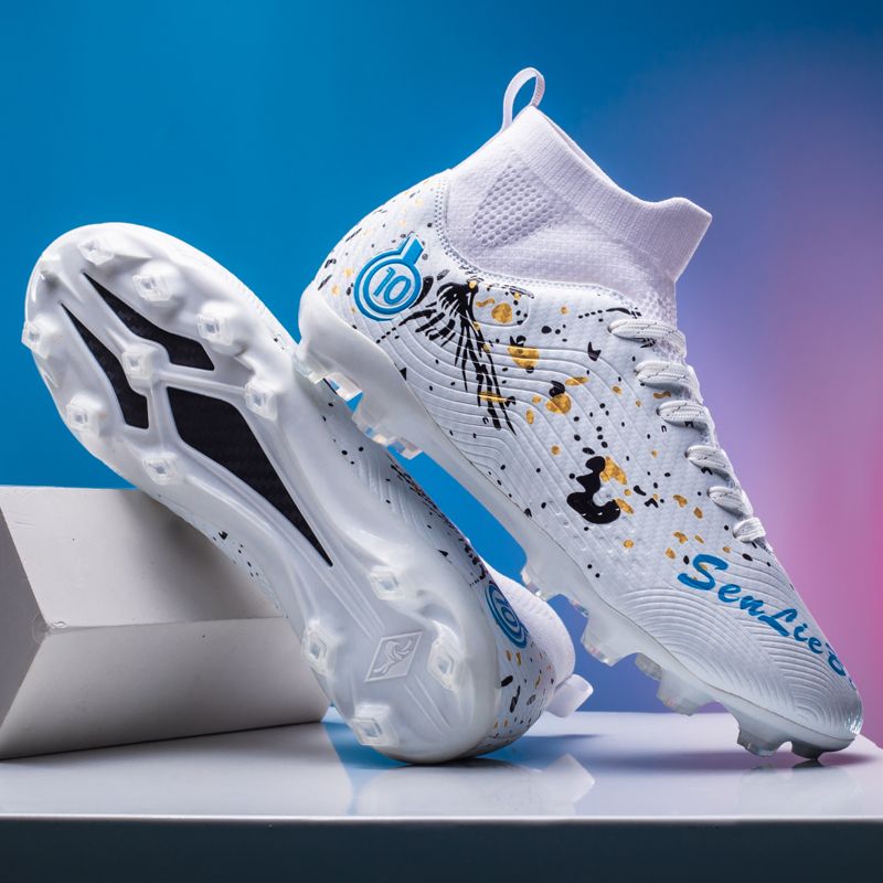 Wide footed football shoes for men, 2E shoe last, kangaroo leather material, real grass FG long nail practical boots, Men's shoes, work safety shoes, military tactical shoes, training shoes,