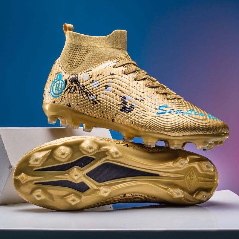 Wide footed football shoes for men, 2E shoe last, kangaroo leather material, real grass FG long nail practical boots, Men's shoes, work safety shoes, military tactical shoes, training shoes,