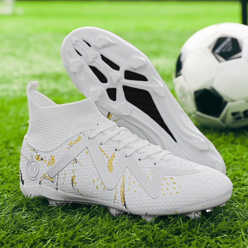 Adult FG Long Stud Football Boots, Kangaroo Leather Touch Control Football Shoes, Professional Match Football Boots for Natural Grass FieldsMen's shoes, work safety shoes, training shoes, rubber shoes