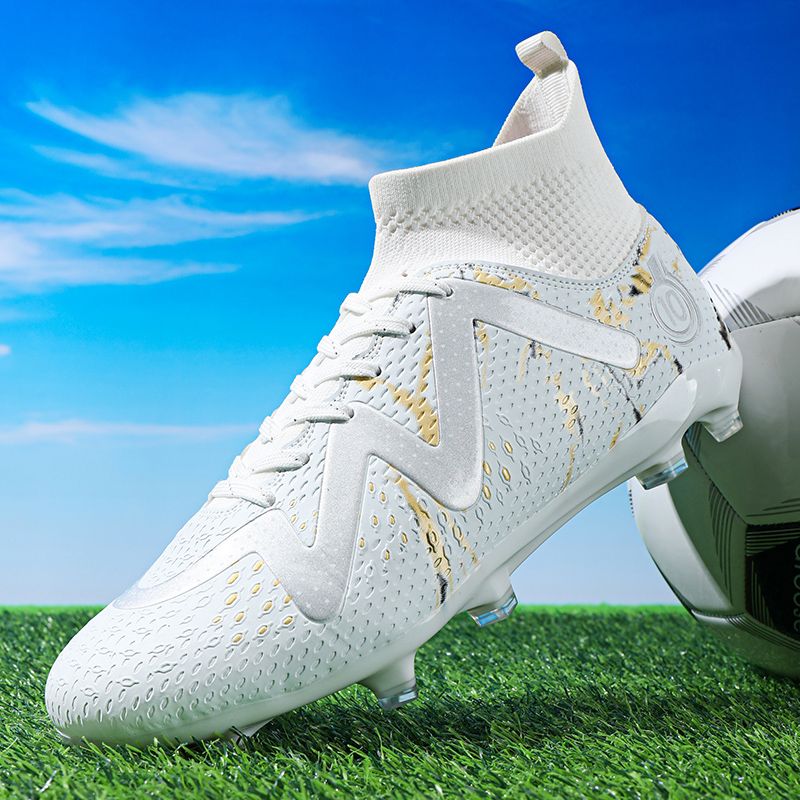 Adult FG Long Stud Football Boots, Kangaroo Leather Touch Control Football Shoes, Professional Match Football Boots for Natural Grass FieldsMen's shoes, work safety shoes, training shoes, rubber shoes