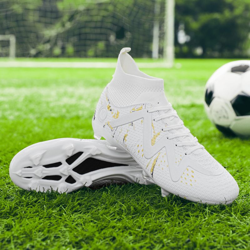 Adult FG Long Stud Football Boots, Kangaroo Leather Touch Control Football Shoes, Professional Match Football Boots for Natural Grass FieldsMen's shoes, work safety shoes, training shoes, rubber shoes