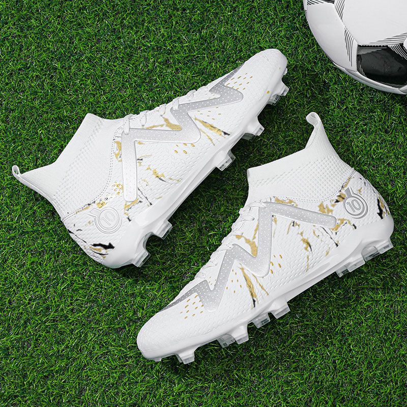 Adult FG Long Stud Football Boots, Kangaroo Leather Touch Control Football Shoes, Professional Match Football Boots for Natural Grass FieldsMen's shoes, work safety shoes, training shoes, rubber shoes