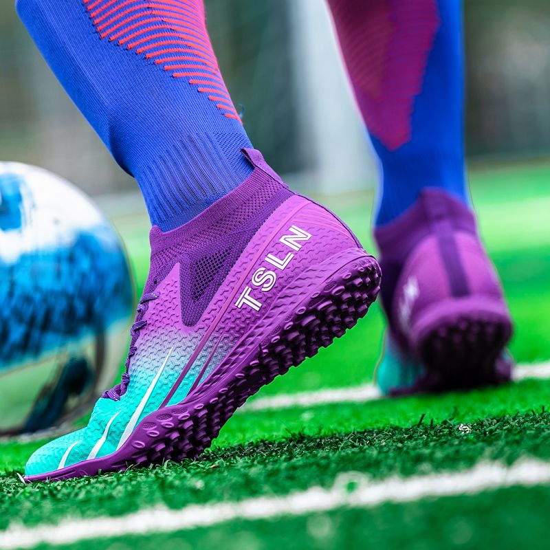 Adult FG long-spike football shoes, professional match-grade studs, suitable for natural grass fields, stable grip, strong power outputMen's shoes, work shoes, training shoes, rubber shoes,