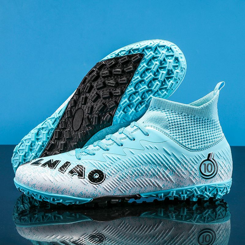 Cost-effective adult football boots with kangaroo leather feel, high elasticity and shock absorption, anti-torsion carbon plate, anti-slip in rainy days, direct supply from manufacturers