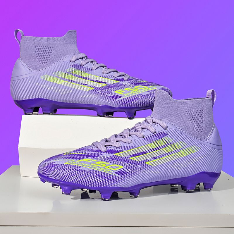 Lightweight adult football shoes AG short nails for human grass, breathable mesh men's and women's training football shoesMen's shoes, safety shoes, training shoes, rubber shoes, high-top shoes