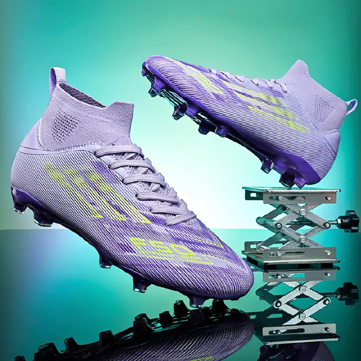 Lightweight adult football shoes AG short nails for human grass, breathable mesh men's and women's training football shoesMen's shoes, safety shoes, training shoes, rubber shoes, high-top shoes