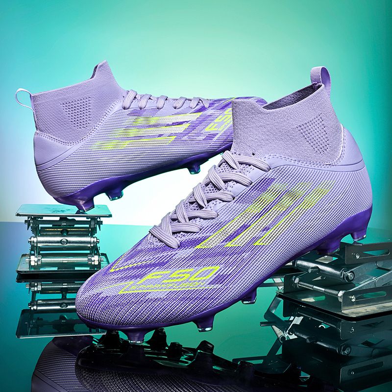 Lightweight adult football shoes AG short nails for human grass, breathable mesh men's and women's training football shoesMen's shoes, safety shoes, training shoes, rubber shoes, high-top shoes