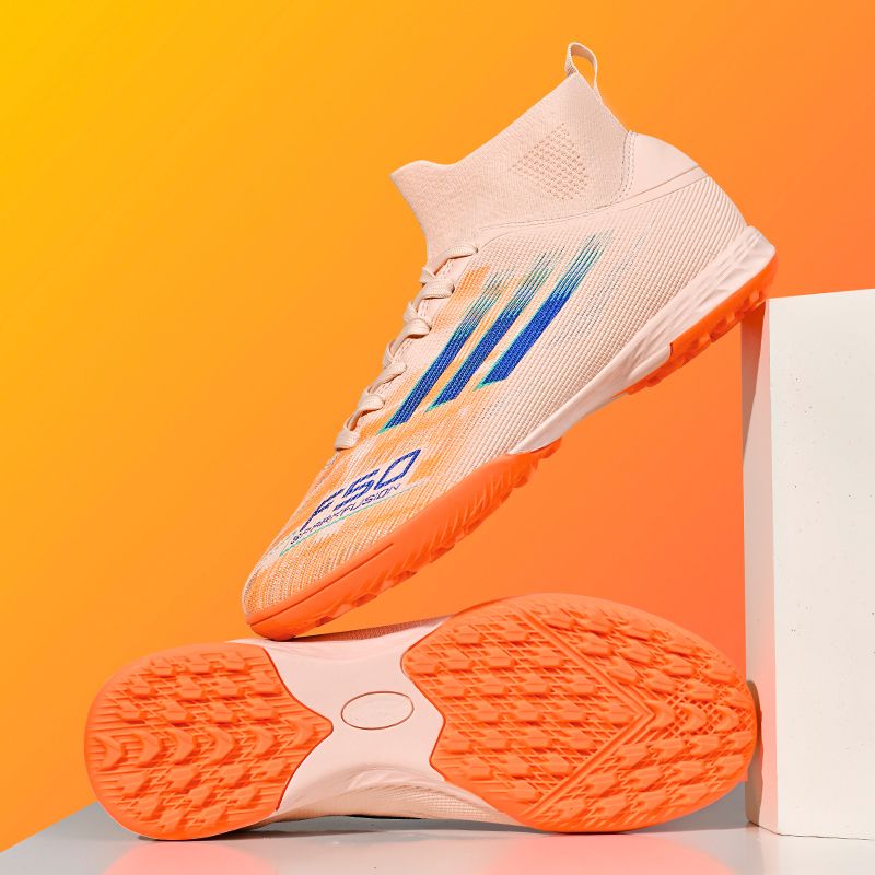 Indoor and outdoor universal, adult TF broken nail football shoes, non-slip grip cushioning, men's and women's daily training sports shoesMen's shoes, safety shoes, training shoes, rubber shoes,