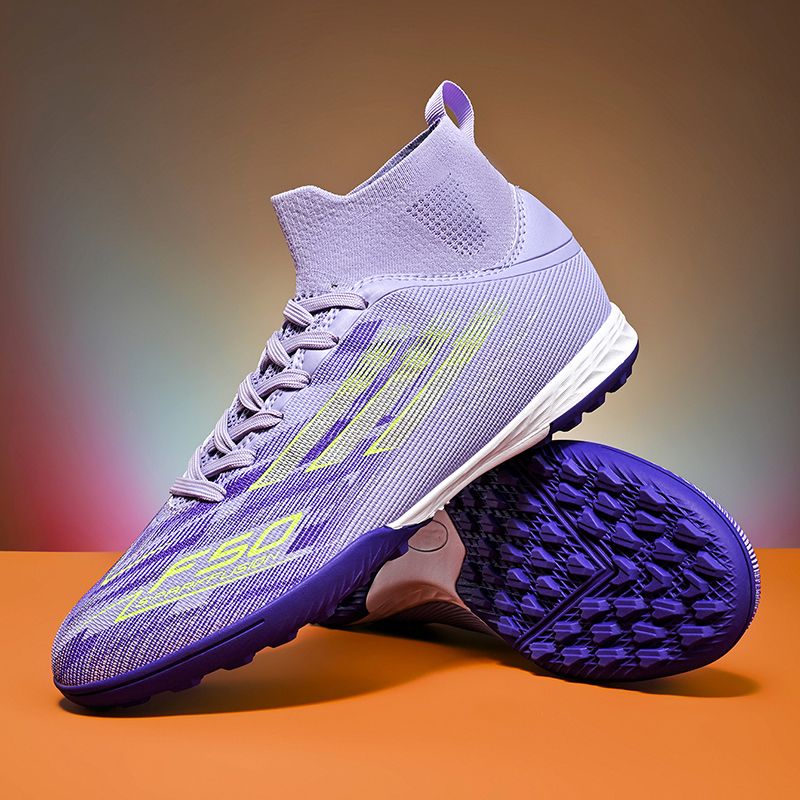 Indoor and outdoor universal, adult TF broken nail football shoes, non-slip grip cushioning, men's and women's daily training sports shoesMen's shoes, safety shoes, training shoes, rubber shoes,