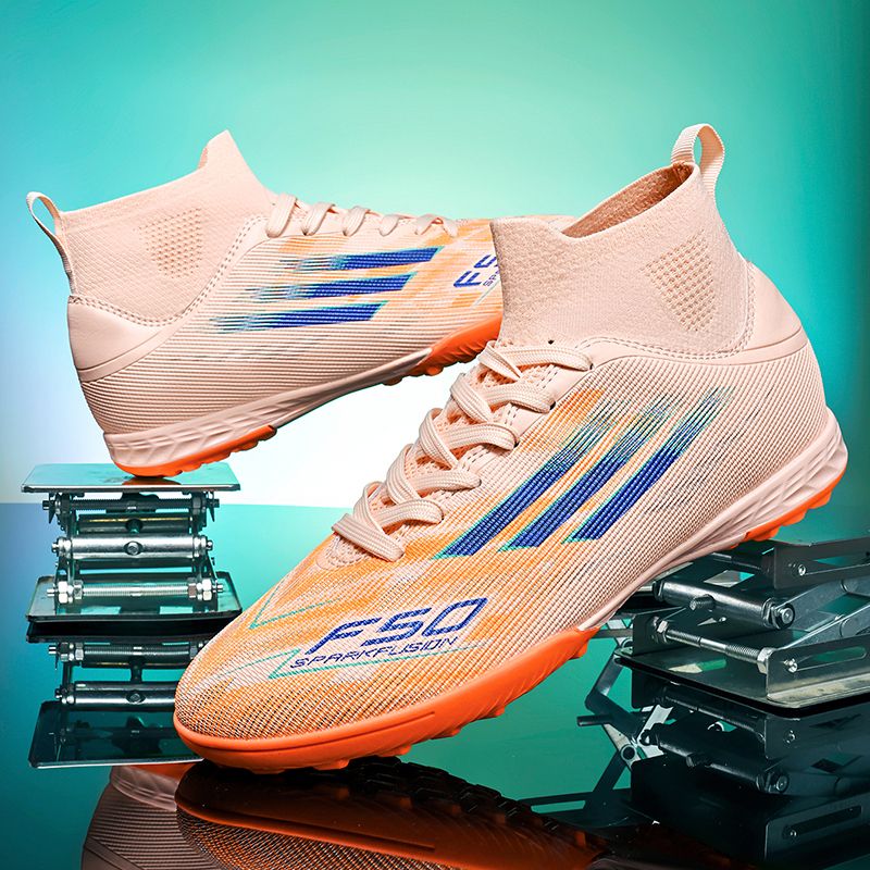 Indoor and outdoor universal, adult TF broken nail football shoes, non-slip grip cushioning, men's and women's daily training sports shoesMen's shoes, safety shoes, training shoes, rubber shoes,