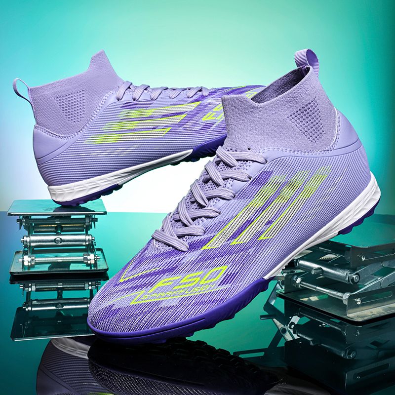 Indoor and outdoor universal, adult TF broken nail football shoes, non-slip grip cushioning, men's and women's daily training sports shoesMen's shoes, safety shoes, training shoes, rubber shoes,