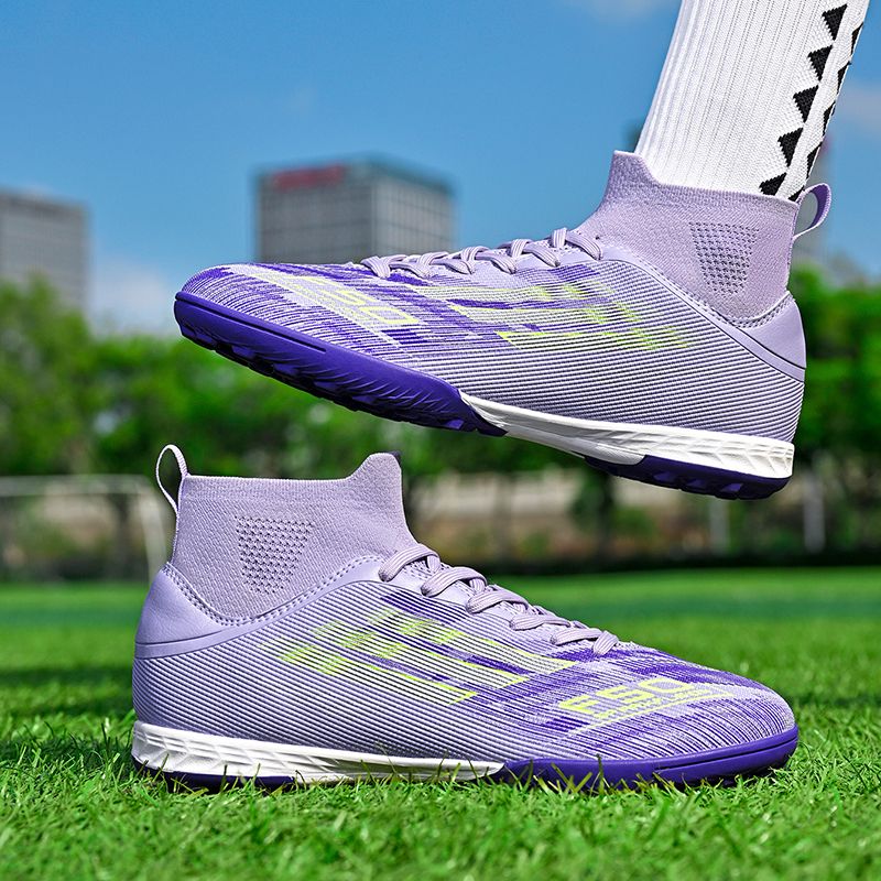 Indoor and outdoor universal, adult TF broken nail football shoes, non-slip grip cushioning, men's and women's daily training sports shoesMen's shoes, safety shoes, training shoes, rubber shoes,