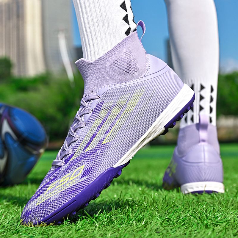 Indoor and outdoor universal, adult TF broken nail football shoes, non-slip grip cushioning, men's and women's daily training sports shoesMen's shoes, safety shoes, training shoes, rubber shoes,