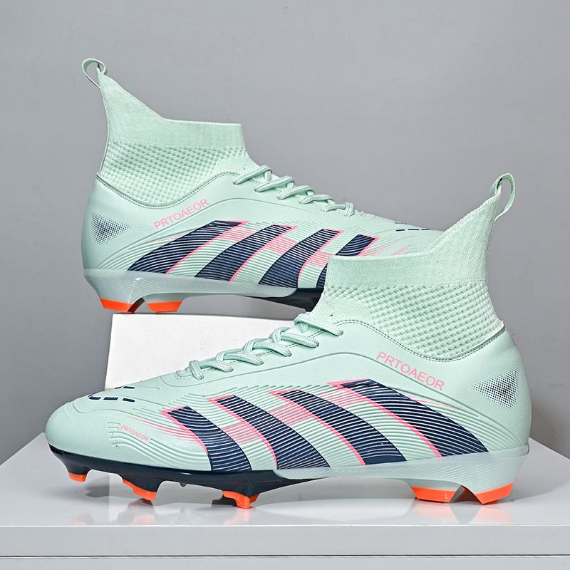 Indoor and outdoor universal, adult TF broken nail football shoes, non-slip grip cushioning, men's and women's daily training sports shoesMen's shoes, work safety shoes, training shoes, rubber shoes,