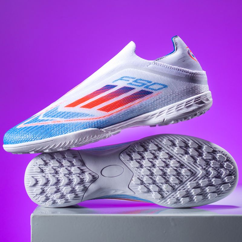 Shock absorption and shock absorption adult football shoes FG spikes, special for natural turf, high elastic and torsion-resistant professional actual combat shoesMen's shoes, work safety shoes