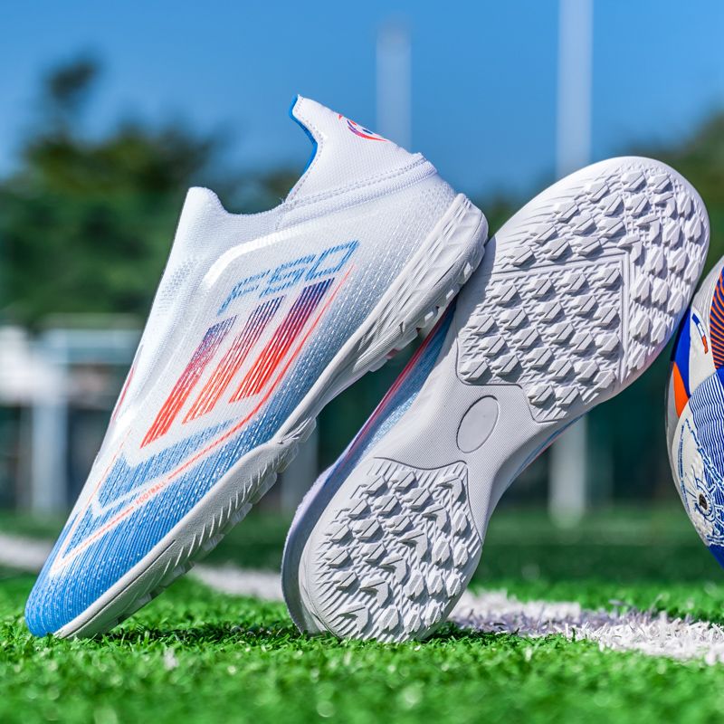 Shock absorption and shock absorption adult football shoes FG spikes, special for natural turf, high elastic and torsion-resistant professional actual combat shoesMen's shoes, work safety shoes