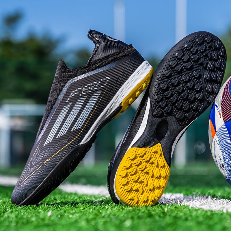 Shock absorption and shock absorption adult football shoes FG spikes, special for natural turf, high elastic and torsion-resistant professional actual combat shoesMen's shoes, work safety shoes