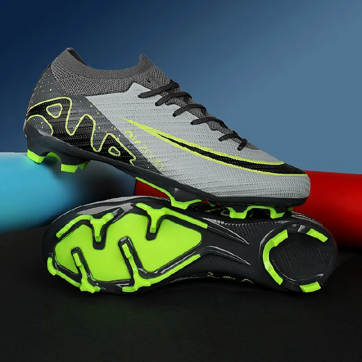 Wide last version of adult football shoes, non-squeezing AG short nails, artificial grass special training and competition actual shoesMen's shoes, safety shoes, training shoes, rubber shoes