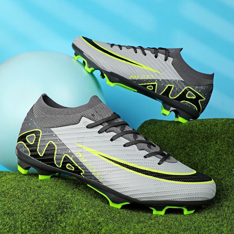 Wide last version of adult football shoes, non-squeezing AG short nails, artificial grass special training and competition actual shoesMen's shoes, safety shoes, training shoes, rubber shoes