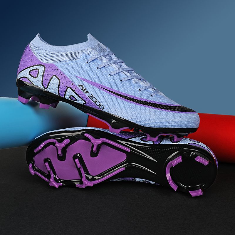 Wide last version of adult football shoes, non-squeezing AG short nails, artificial grass special training and competition actual shoesMen's shoes, safety shoes, training shoes, rubber shoes