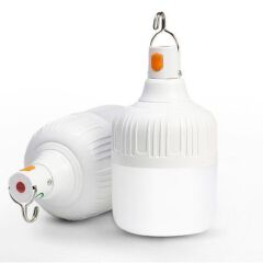 Dp Light Light LED Rechargeable Lamp With USB Cable, Rechargeable 20W Bulb' Power Saving + FREE Black Extension + Cap