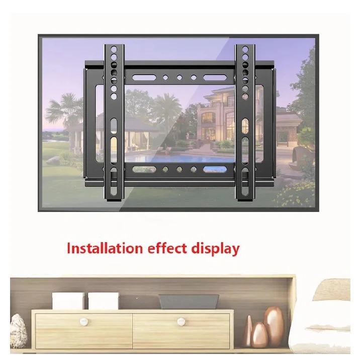TV Wall Mount TV Stand 14,22,24,32,39,40,42 &43 Inch TV Wall Mounting Bracket +Electronic TV Guard + 4 Way Power Extension