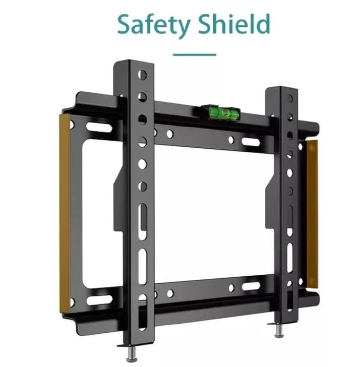 TV Wall Mount TV Stand 14,22,24,32,39,40,42 &43 Inch TV Wall Mounting Bracket +Electronic TV Guard + 4 Way Power Extension