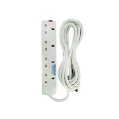Power King HOME BEST 4 WAY POWER EXTENSION WITH LONG CABLE+ FREE 4 WAY POWER EXTENSION