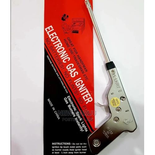 Electronic Gas Lighter Gun, Kitchen Gas Stove Lighter, Flameless Gas Ignition Tool for Stoves, Burners & Grills -  Igniter / Lighter