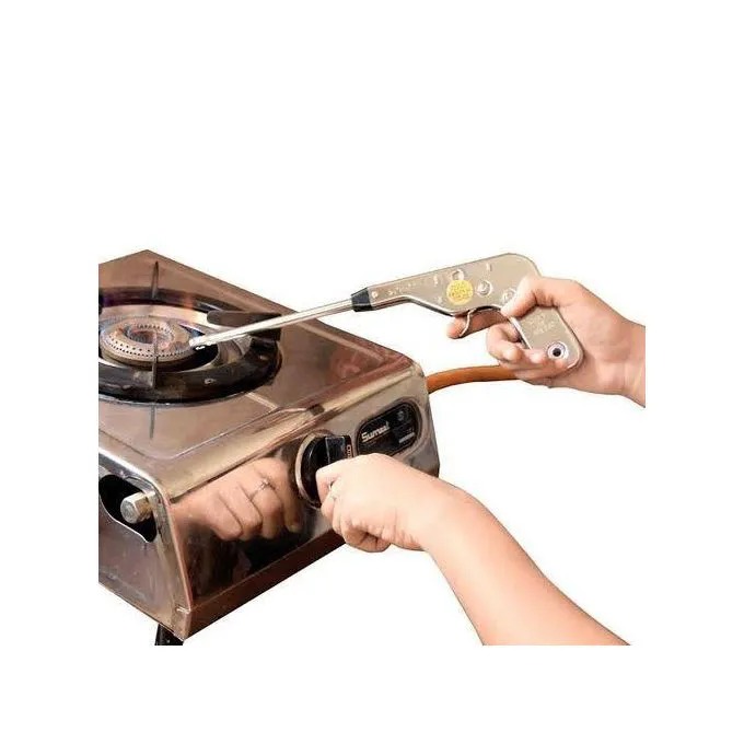 Electronic Gas Lighter Gun, Kitchen Gas Stove Lighter, Flameless Gas Ignition Tool for Stoves, Burners & Grills -  Igniter / Lighter