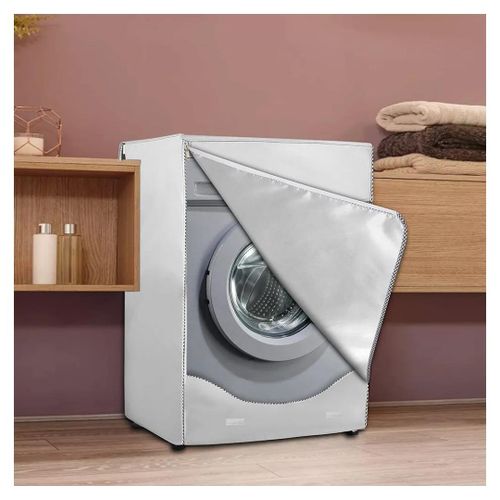 Front Load Washing Machine Cover - Washing Machine Cover, Washer/Dryer cover For Front-loading Machine, Waterproof and Dust-proof