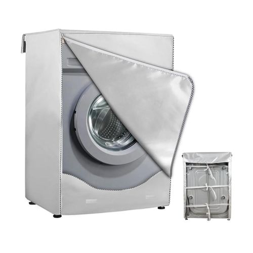 Front Load Washing Machine Cover - Washing Machine Cover, Washer/Dryer cover For Front-loading Machine, Waterproof and Dust-proof
